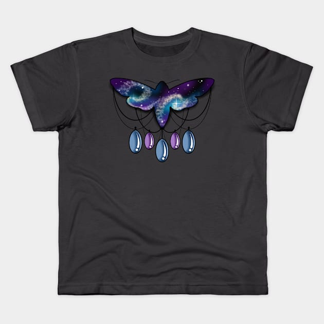 Winter Moth Kids T-Shirt by KarenWasHere